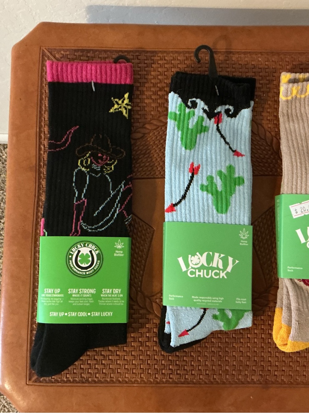 Bundle of Lucky Chuck Performance Socks